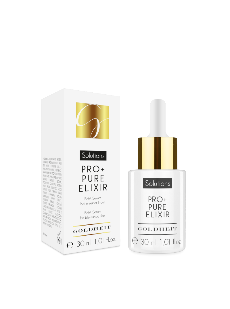 Veido serumas probleminei odai Goldheit Pro+ Pure Elixir, 30 ml.