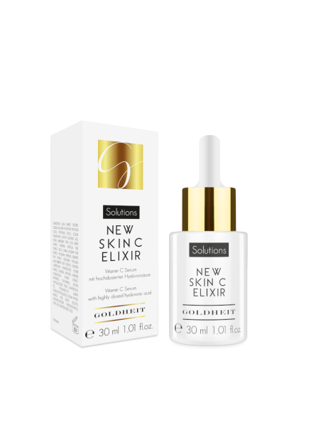 Skaistinantis veido serumas su vitaminu C Goldheit New Skin C Elixir