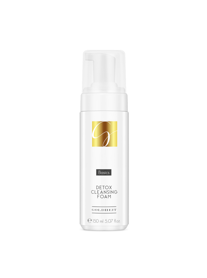 Valomosios veido putos Goldheit Detox Cleansing Foam, 150 ml.