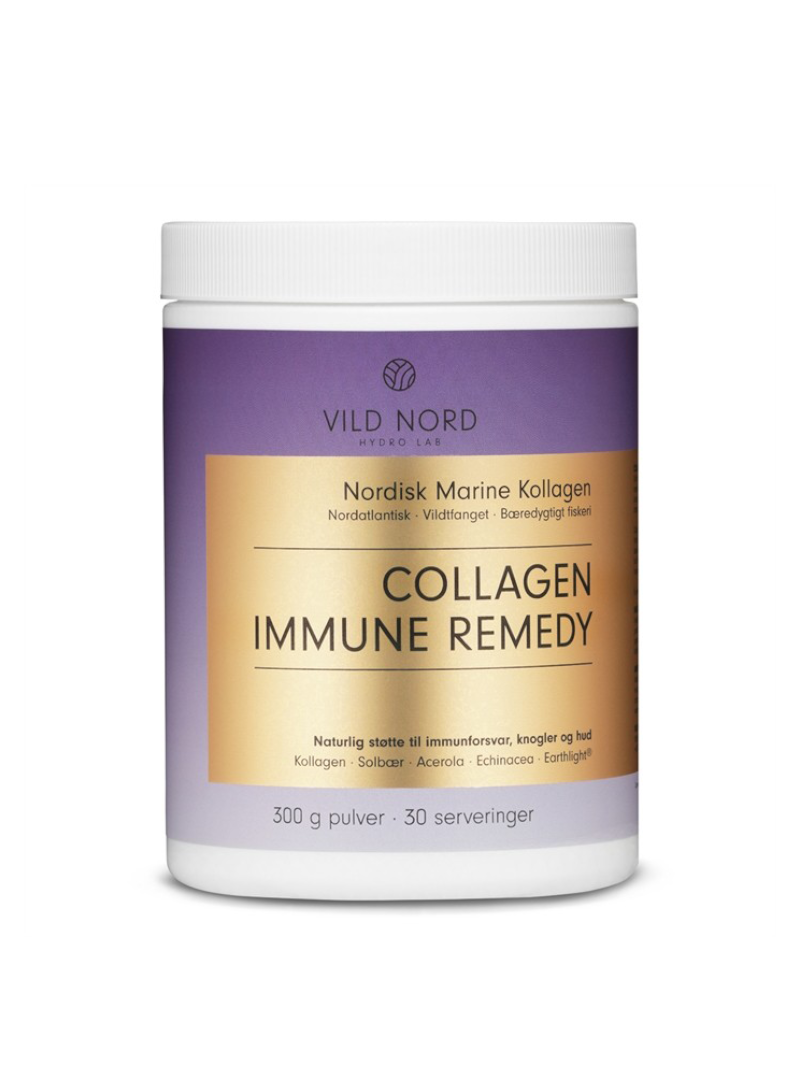 Kolageno peptidai Vild Nord Collagen Immune Remedy, 300 g.