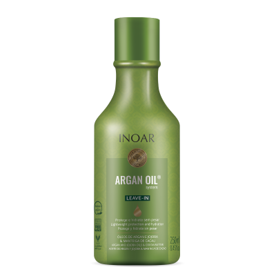 Nenuplaunamas kondicionierius su argano aliejumi Inoar Argan Oil Leave-In