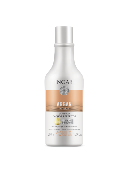 Šampūnas garbanotiems plaukams Inoar Argan Infusion Perfect Curls