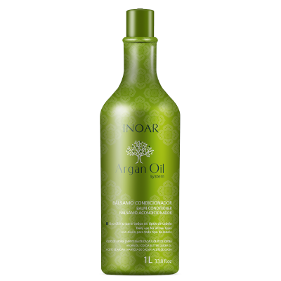 Drėkinantis kondicionierius su argano aliejumi Inoar Argan Oil, 1000 ml.