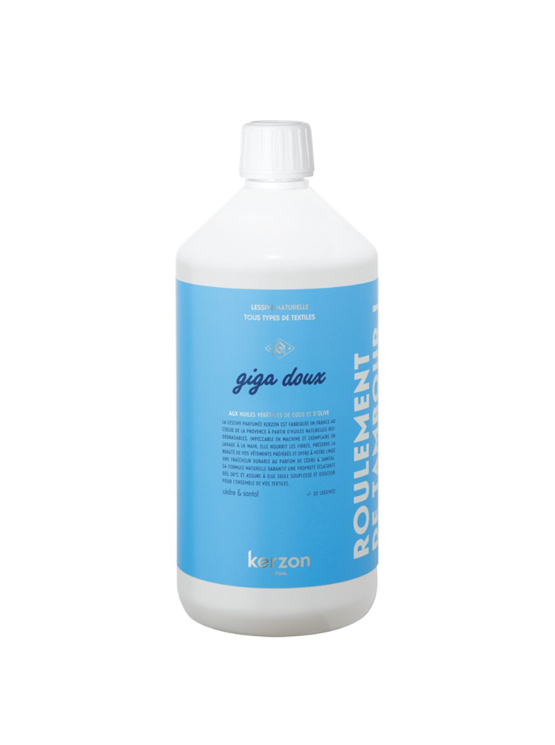 Parfumuotas audinių skalbiklis Kerzon Giga Doux Laundry Soap, 1000 ml.