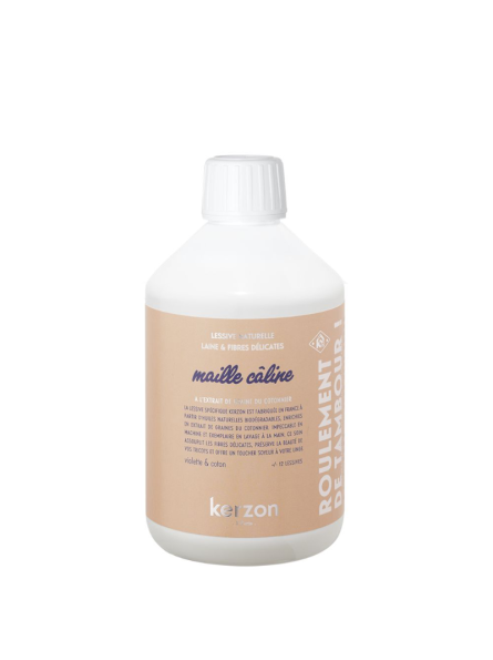 Delikačių audinių skalbiklis Kerzon Maille Câline Laundry Soap, 500 ml.