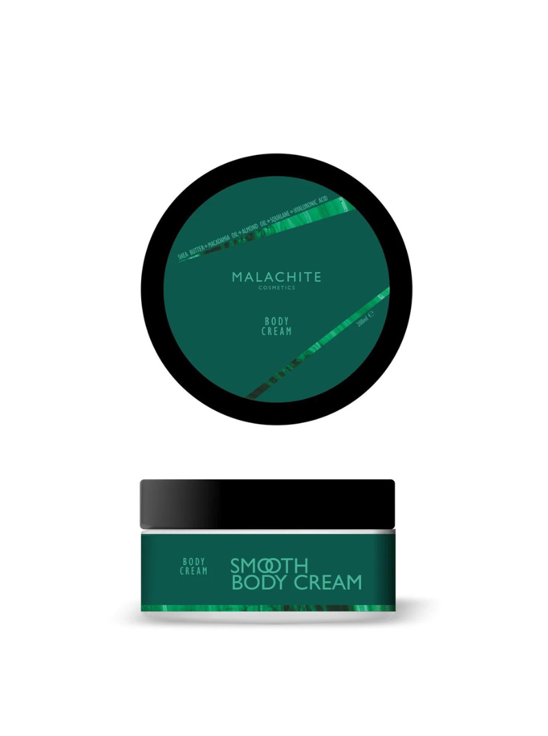 Drėkinantis ir maitinantis kūno kremas Malachite Smooth Body Cream