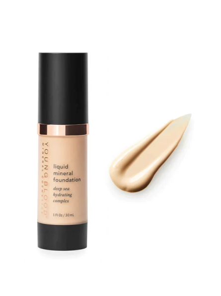 YOUNGBLOOD "Liquid mineral foundation" Skystas makiažo pagrindas