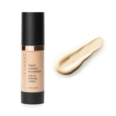 YOUNGBLOOD "Liquid mineral foundation" Skystas makiažo pagrindas