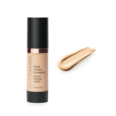 YOUNGBLOOD "Liquid mineral foundation" Skystas makiažo pagrindas