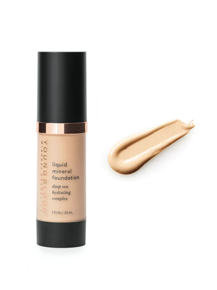 YOUNGBLOOD "Liquid mineral foundation" Skystas makiažo pagrindas