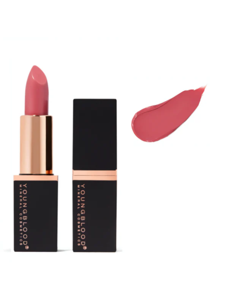 YOUNGBLOOD "Mineral creme lipstick" Kreminiai mineraliniai lūpų dažai