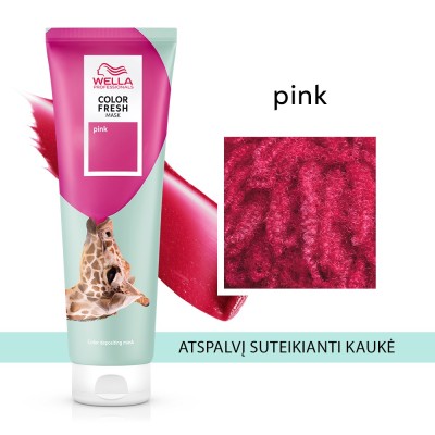 Wella Professionals COLOR FRESH Atspalvį suteikianti kaukė - Bote bote