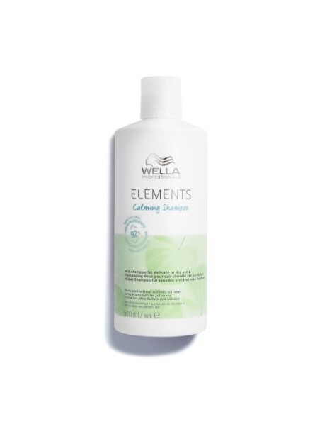 Wella Professionals ELEMENTS Calming Shampoo Šampūnas jautriai galvos odai