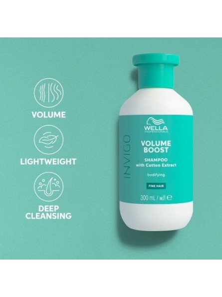 Wella Professionals VOLUME BOOST Apimties suteikiantis šampūnas - Bote Bote