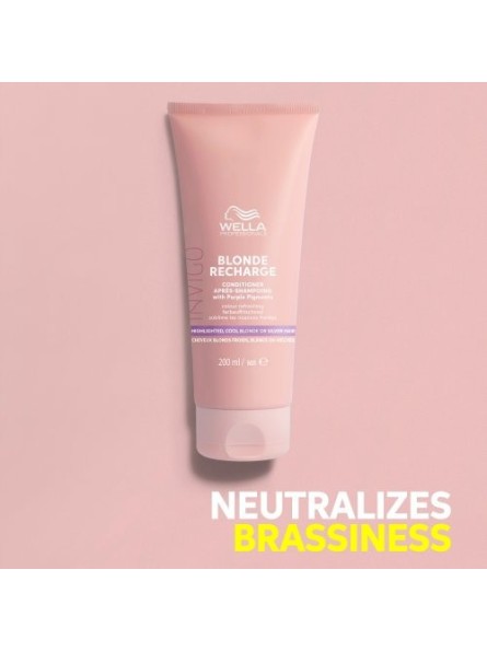 Wella Professionals BLONDE RECHARGE Šaltą atspalvį suteikiantis kondicionierius 200ml.