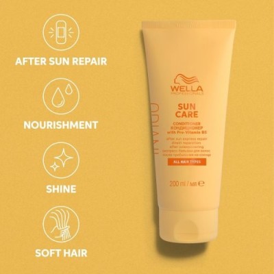 Wella Professionals SUN CARE Greito poveikio kondicionierius po saulės su provitaminu B5 200ml.