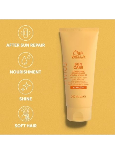 Wella Professionals SUN CARE Greito poveikio kondicionierius po saulės su provitaminu B5 200ml.