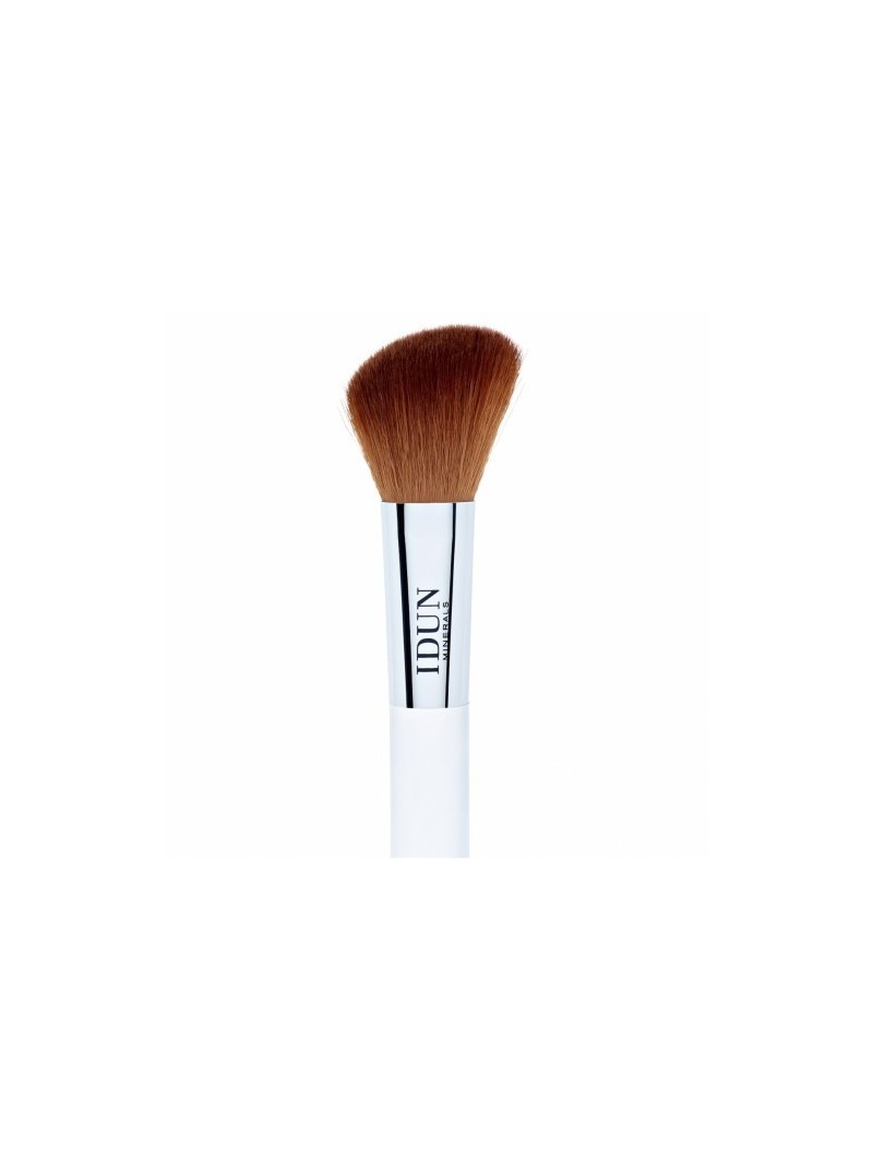 Idun Minerals BRONZER/BLUSH BRUSH Skaistalų/bronzanto šepetėlis Nr. 8003