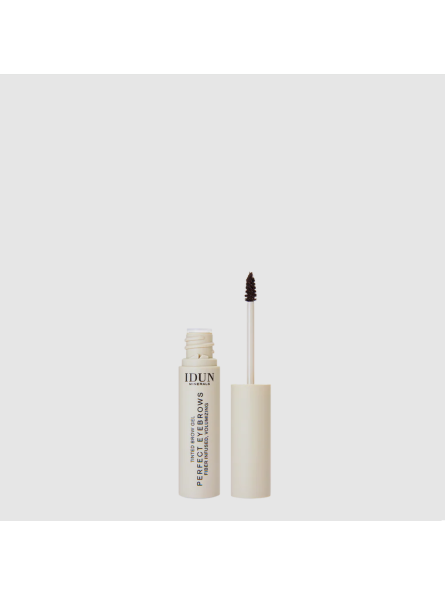 Idun Minerals PERFECT EYEBROWS Atspalvį suteikiantis antakių gelis, 5 ml.