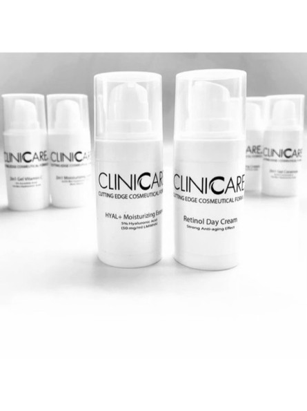 Clinicare MOISTURIZING CREAM Drėkinamasis kremas - Profesionali kosmetika veidui