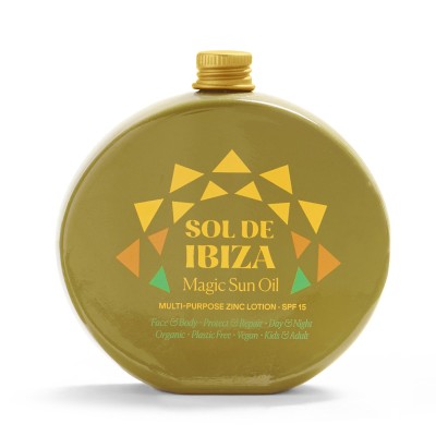 Sol De Ibiza MAGIC SUN OIL Magiškas saulės aliejus veidui ir kūnui su SPF 15