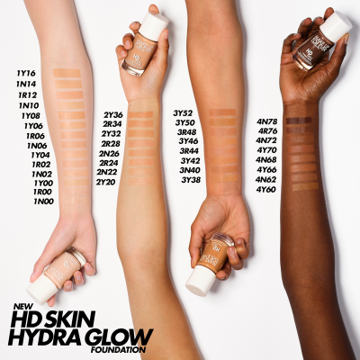 Make Up For Ever HD SKIN HYDRA GLOW Skystas drėkinimasis makiažo pagrindas, 30 ml.