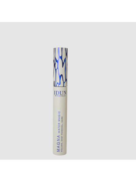 Idun Minerals MASCARA MAGNA WATER MAGIC Suteikiantis apimties blakstienų tušas, 13,5 ml.