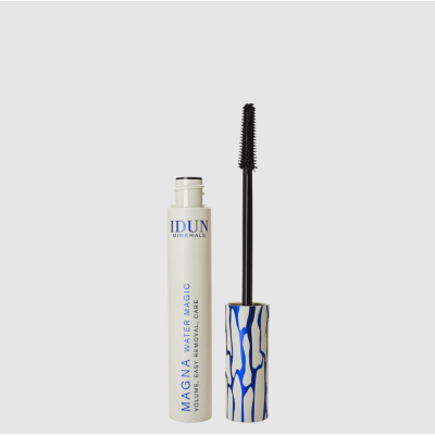 Idun Minerals MASCARA MAGNA WATER MAGIC Suteikiantis apimties blakstienų tušas, 13,5 ml.