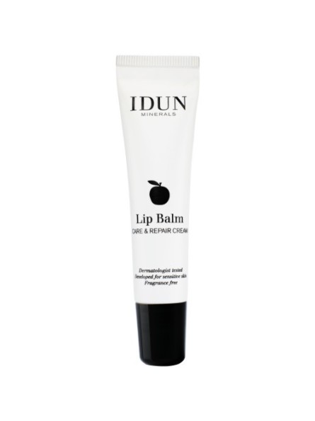 Idun Minerals LIP BALM CARE & REPAIR CREAM Lūpų balzamas, 15 ml.