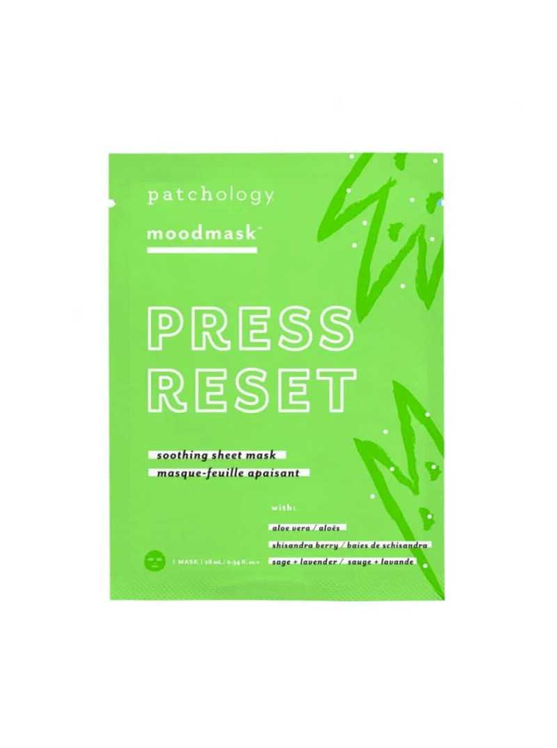 Patchology Press Reset Sheet Mask raminanti veido kaukė 1vnt