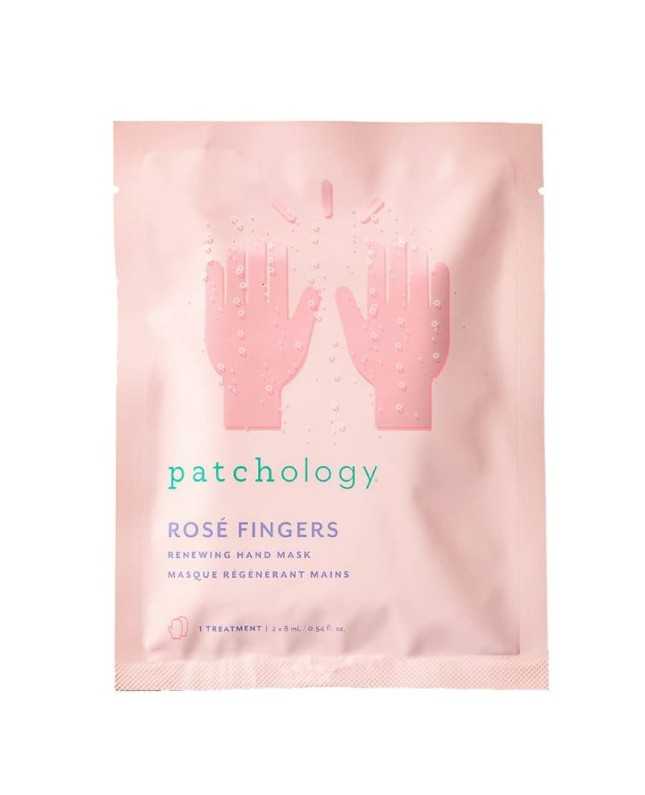 Patchology Renewing Hand Mask Rosé Fingers atnaujinanti rankų kaukė, 1 pora