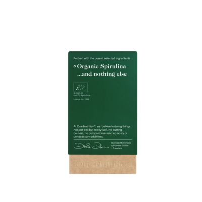 One Nutrition ekologiški Spirulina milteliai, 100g