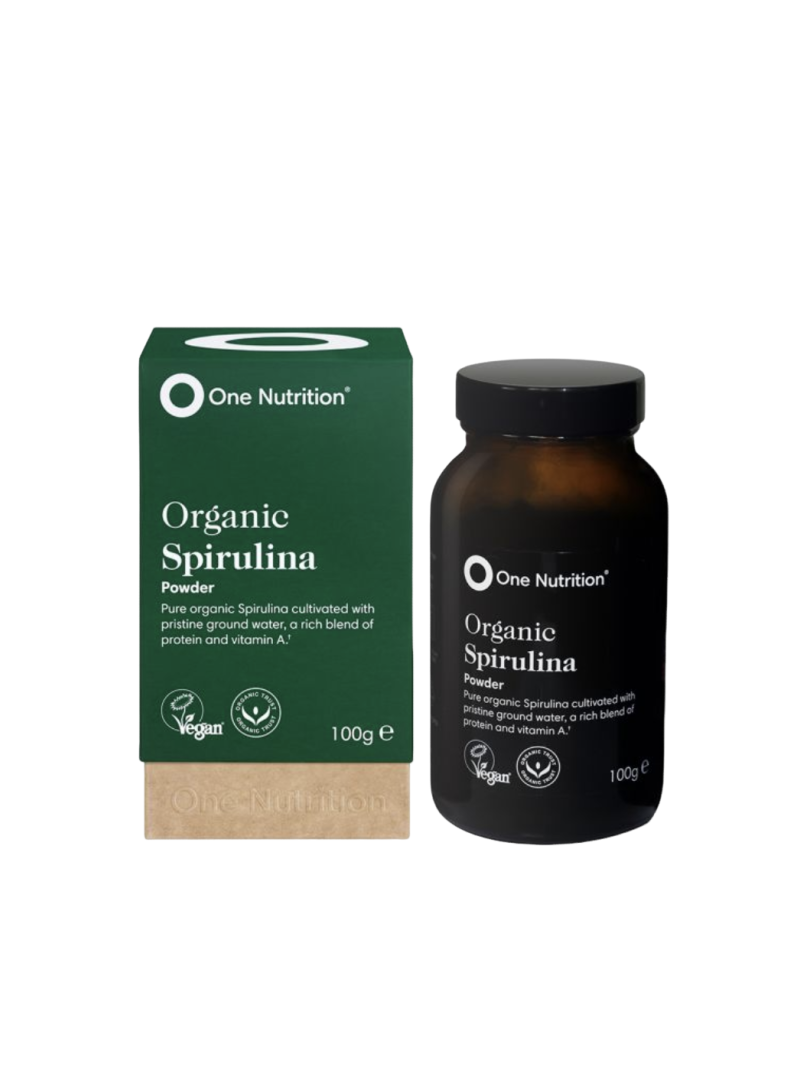 One Nutrition ekologiški Spirulina milteliai, 100g