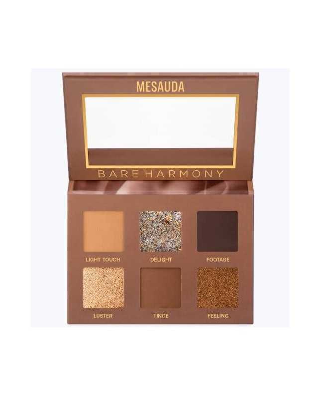 Mesauda Bare Harmony Eyeshadow Palette Akių šešėlių paletė