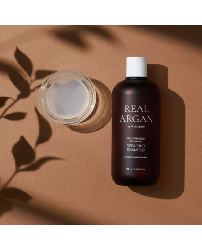 Rated Green REAL ARGAN Atstatomasis šampūnas