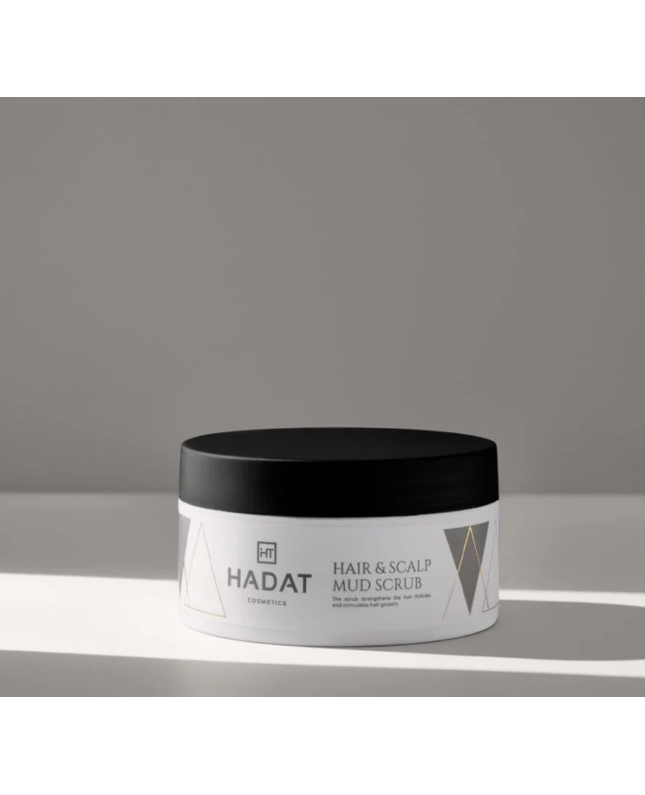 Hadat Cosmetics HAIR&SCALP MUD SCRUB Galvos odos šveitiklis, 300 ml.