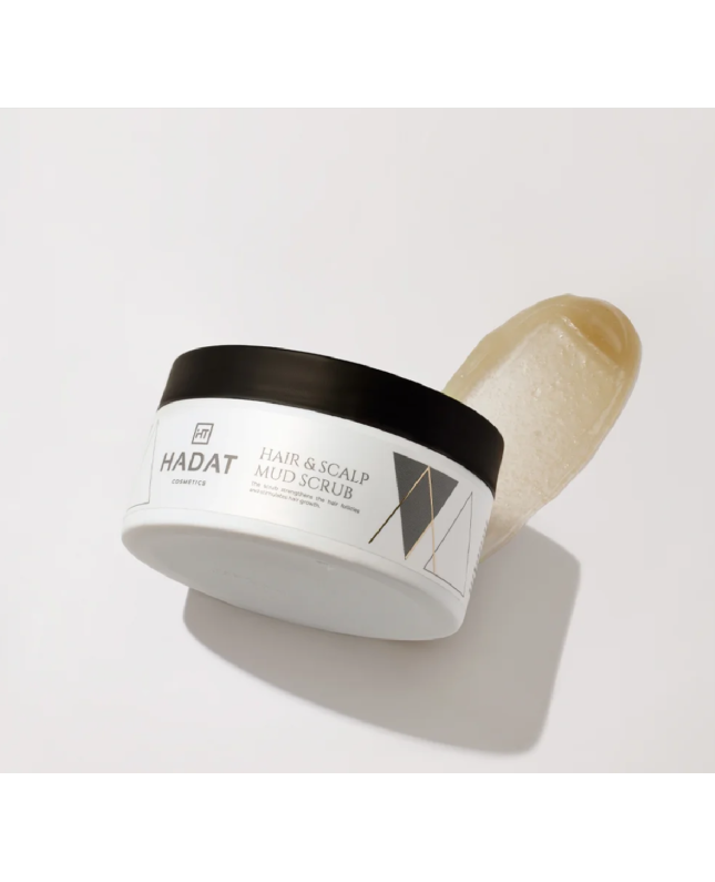 Hadat Cosmetics HAIR&SCALP MUD SCRUB Galvos odos šveitiklis, 300 ml.