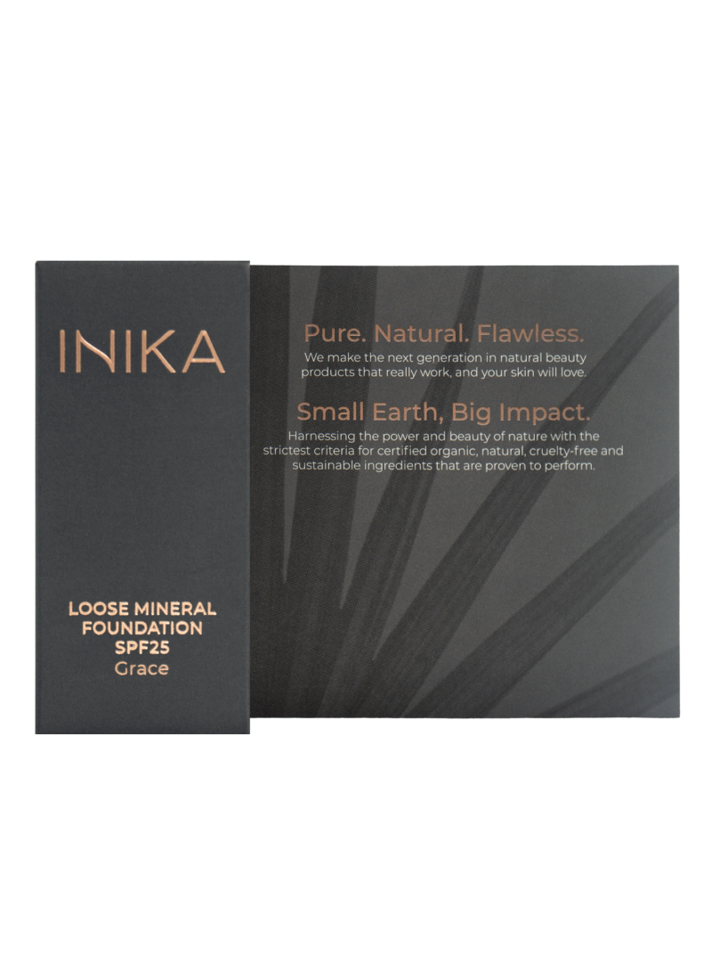 Biri mineralinė pudra SPF 25 INIKA Organic - Grace, 0.7 g