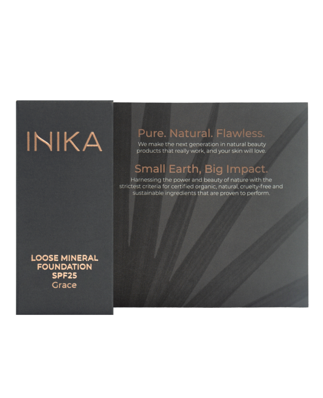 Biri mineralinė pudra SPF 25 INIKA Organic - Grace, 0.7 g