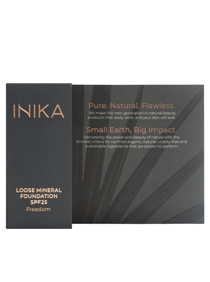 Biri mineralinė pudra SPF 25 INIKA Organic - Freedom, 0.7 g