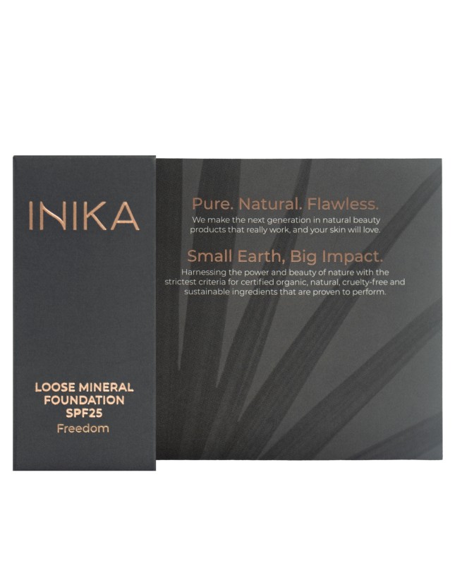 Biri mineralinė pudra SPF 25 INIKA Organic - Freedom, 0.7 g