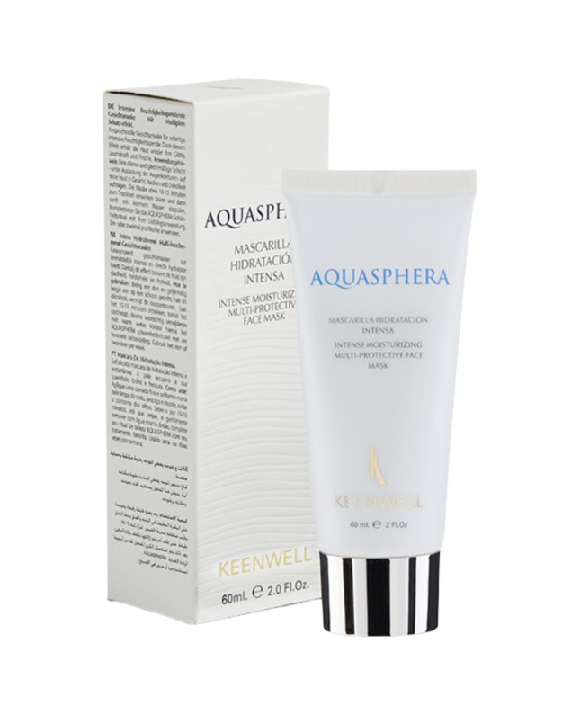 KEENWELL AQUASPHERA INTENSYVIAI DRĖKINANTI APSAUGINĖ VEIDO KAUKĖ, 60 ml