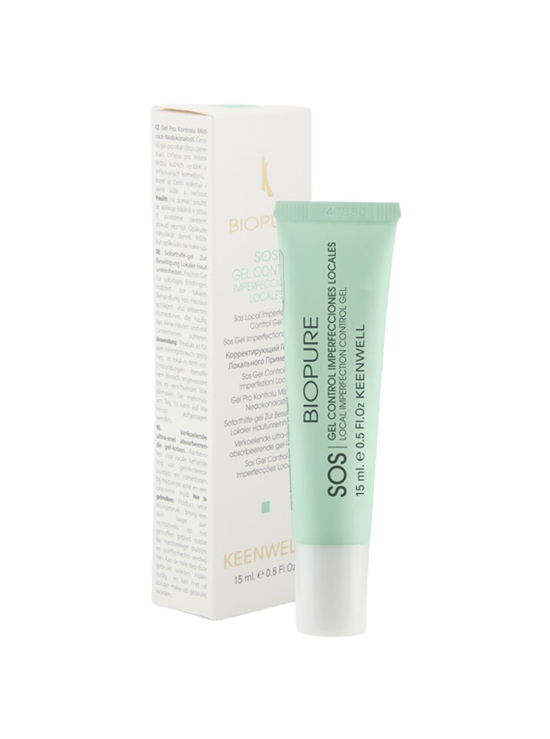 KEENWELL BIOPURE SOS GELIS LOKALIAM NAUDOJIMUI, 15 ml
