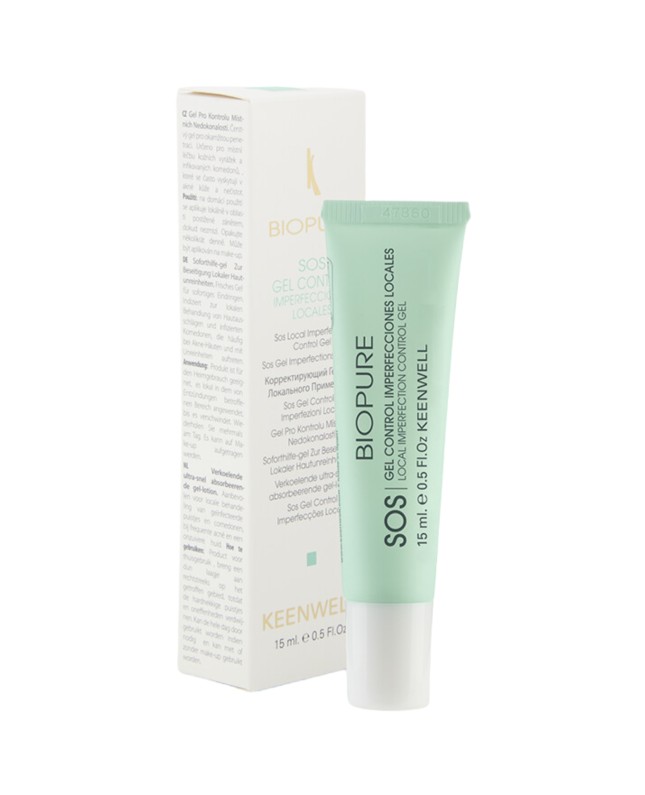 KEENWELL BIOPURE SOS GELIS LOKALIAM NAUDOJIMUI, 15 ml