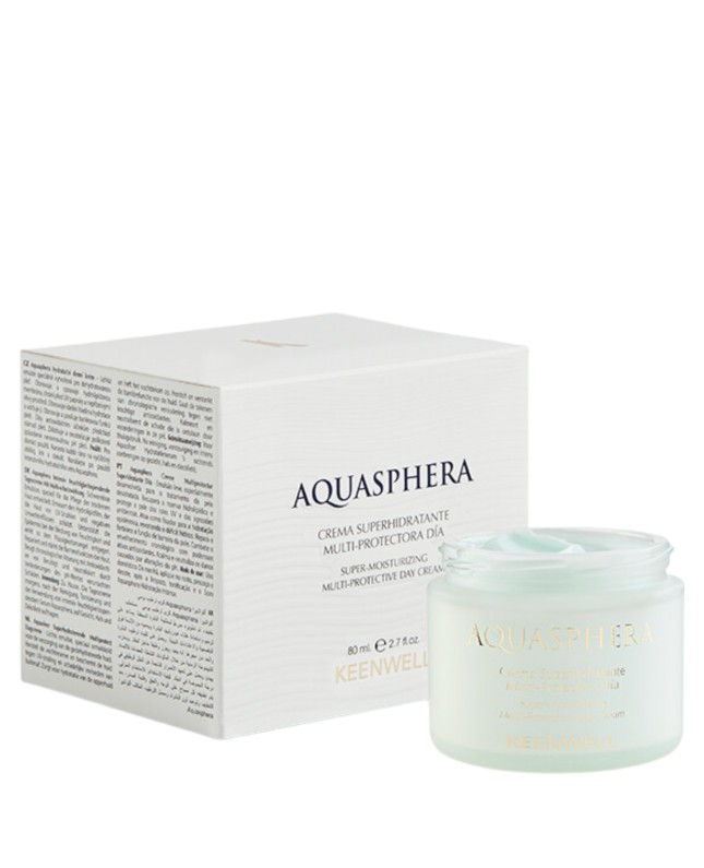 KEENWELL AQUASPHERA DRĖKINAMASIS DIENINIS KREMAS, 80 ml