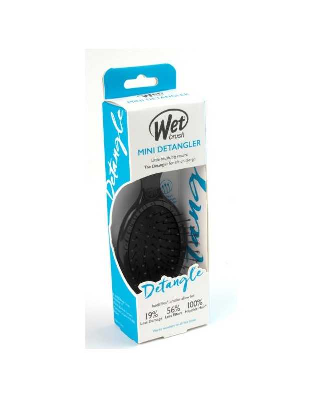 WetBrush Mini Detangler mažas plaukų šepetys, juodas