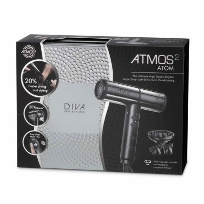 Plaukų džiovintuvas Diva Pro Styling Atmos 2 Atom