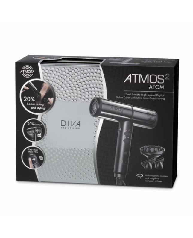 Plaukų džiovintuvas Diva Pro Styling Atmos 2 Atom