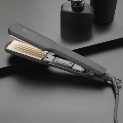 Plaukų gofravimo žnyplės Diva Pro Styling Digital Crimper