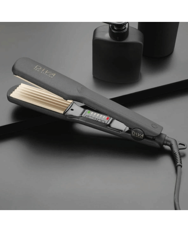 Plaukų gofravimo žnyplės Diva Pro Styling Digital Crimper